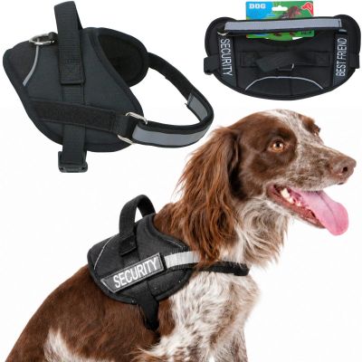 9. DOG HARNESS WITH REFLECTIVE TAPE 44-57 CM MEDIUM
