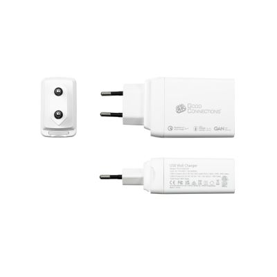 3. Alcasa PCA-W007W Mobile Charger Universal White AC Fast Charging Internal