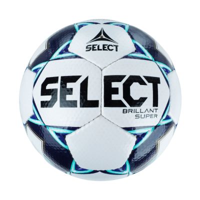 5. Select Brillant Super 5 Football White, Navy Blue, Green 19215
