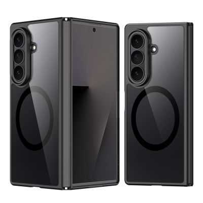 4. Dux Ducis Aimo Mag Case for Samsung Galaxy Z Fold 8 Compatible with MagSafe - Black