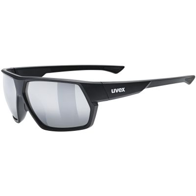 Uvex Sportstyle 238 Cycling Glasses – black matt/mir.silver