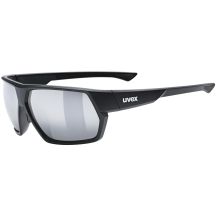 Uvex Sportstyle 238 Cycling Glasses – black matt/mir.silver