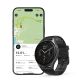 9. Hama 8900 GPS AMOLED Smartwatch 1.43" with Silicone Strap - Black