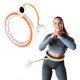 2. HHM21 HULA HOP WHITE/ORANGE WITH MAGNETS, TPE PROTECTION AND WEIGHT + HMS COUNTER