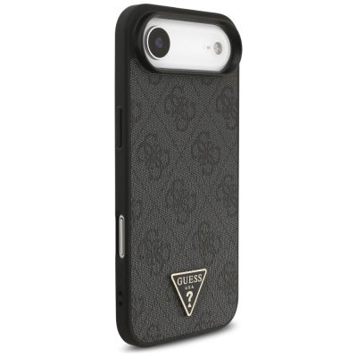 4. Guess 4G Strap Triangle Logo MagSafe Case for iPhone 17 Air - Black
