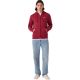 5. Men's Champion Hooded Full Zip Sweatshirt Red 221794 RS508