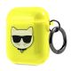 3. Karl Lagerfeld Choupette Case for AirPods 1/2 - Yellow