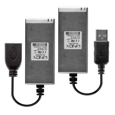 2. USB2.0 MM Fiber Optic Extension Cable LINDY