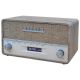 2. Denver DAB-36LW portable digital radio brown, white