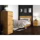 3. K2 KARO BEDSIDE CABINET 2 DRAWERS ARTISAN