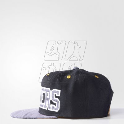 3. Adidas Los Angeles Lakers Flat Cap AY6128