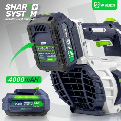 8. 20 V Cordless Blower, 160 km/h W04400 WUBER
