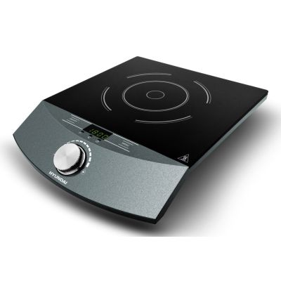 4. Hyundai IND 133 Black Countertop 30 cm Induction hob 1 zone(s)