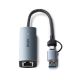 3. Lindy 43415 USB 3.2 Gen 2 (3.1 Gen 2) Type-C Hubs and Concentrators 5000 Mbit/s Gray