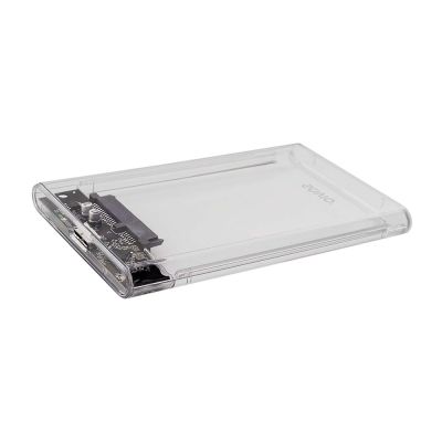 5. SAVIO EXTERNAL CASE FOR 2.5" HDD/SDD, USB 3.0, TRANSPARENT, AK-66