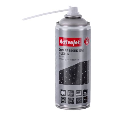 4. Activejet AOC-200 Compressed Air (400 ml) A must-have cleaning agent in every office. Designed for cleaning electronics, computers, laptops, smartphones, and printers.