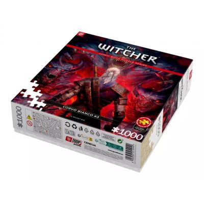 5. Good Loot Puzzle: The Witcher - Corvo Bianco, 1000 pieces