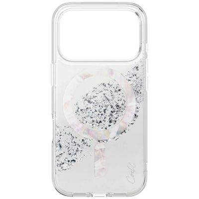 2. Uniq Coehl Crystelle Magnetic Charging case for iPhone 17 Pro - silver
