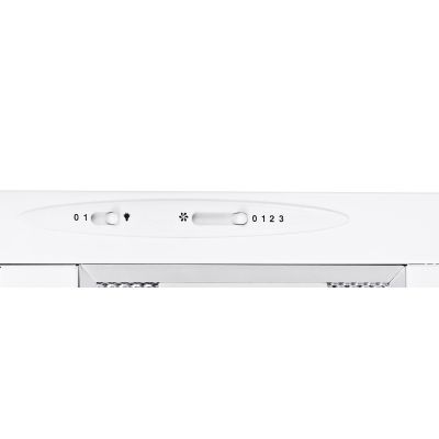 Under-cabinet telescopic hood AKPO WK-7 LIGHT ECO 50 INOX (265.5 m3/h; 500mm; stainless steel color)