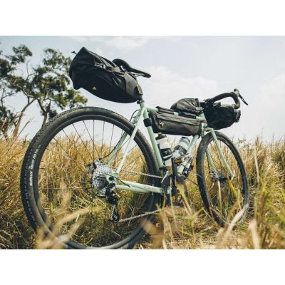 9. TOPEAK BACKLOADER black bicycle saddle bag (15 liters)