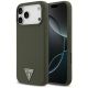 Guess Silicone Triangle Logo MagSafe Case for iPhone 17 Pro Max - Green