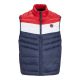 2. Jack&amp;Jones Jjespring Bodywarmer Collar Noos M 12258457NavyBlazerWHITE/TRUEREDBLOC
