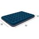 16. FLOCKED MATTRESS FOR 2 PEOPLE WITH 3D PRINT 191x137x22CM 24495
