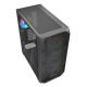3. Sharkoon AK3 RGB Computer Case Black Tempered Glass