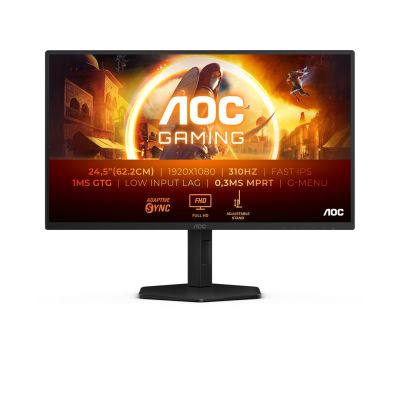 17. MONITOR AOC LED 24.5" 25G4SXU 310Hz