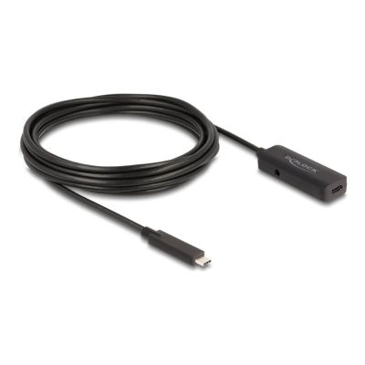 DeLOCK 80028 USB Cable USB 3.2 Gen 2 (3.1 Gen 2) 5 m USB C Black