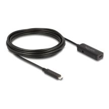 DeLOCK 80028 USB Cable USB 3.2 Gen 2 (3.1 Gen 2) 5 m USB C Black