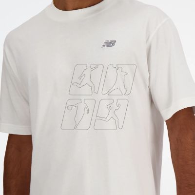 4. New Balance t-shirt Small Logo M MT41509WT