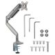 10. Maclean MC-969 monitor mount, double arm, with gas spring, 17"-45", 16 kg,