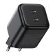 Ugreen GaN 45W 2xUSB-C Charger - Black