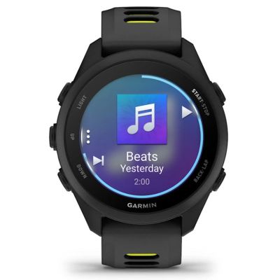 2. Garmin Forerunner 170 42.6mm Music Black/Yellow