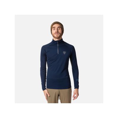 4. Rossignol Poursuite 1/2 Zip Navy T-Shirt