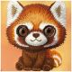 6. Nimmy Big Eyed Pet 2.0 Raccoon case for iPhone 17 Pro - orange