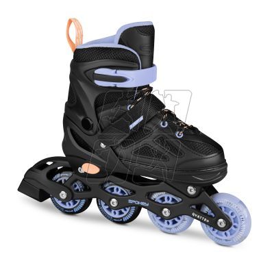 3. Spokey Quattro 4IN1 inline skates SPK-943430 size 34-37 BK/VT