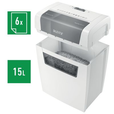 6. Leitz IQ Home Shredder, P4, 6 sheets, 15 l bin