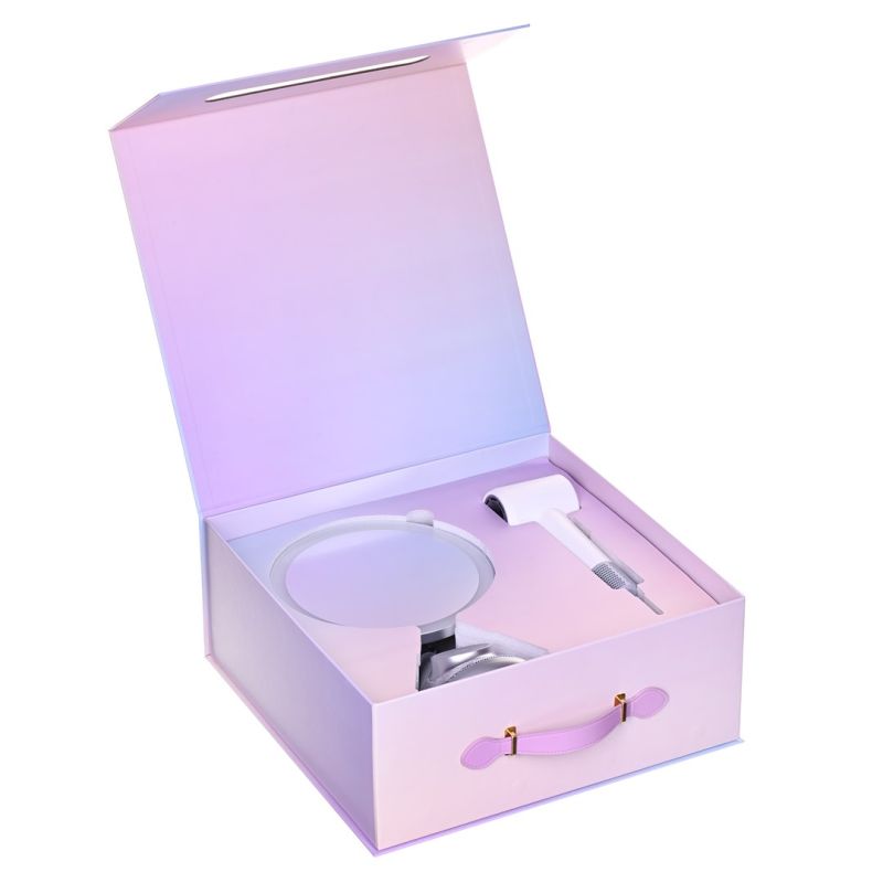 10. HAIR DRYER SET WITH COSMETIC MIRROR WITH WIRELESS CHARGING FUNCTION