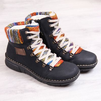 17. Rieker W 73343-0 RKR171 ankle boots