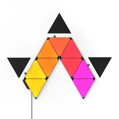 5. Nanoleaf Shapes Juodas Triangles Expansion Pack (3 panels)