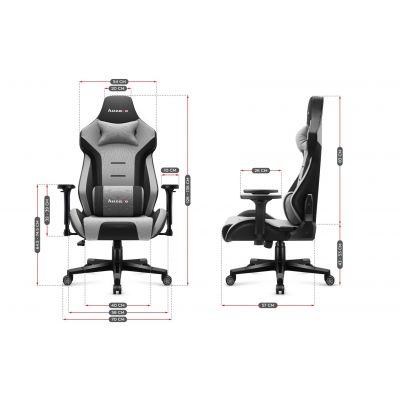3. Huzaro Force 7.6 Gray Gaming Chair