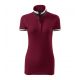3. Malfini Collar Up W MLI-25786 garnet polo shirt