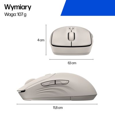 2. HP 400 Quiet Black Wireless Mouse AZ7B2AA