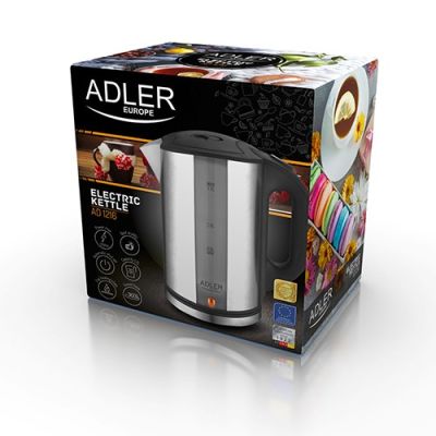 15. Adler AD 1216 electric kettle (2000W 1.8l; silver)