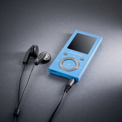 6. Intenso MP3 Video Player 1.8" Video Scooter BT 64GB Blue