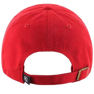 4. 47 Brand New York Yankees MLB Clean Up Cap B-RGW17GWS-RD
