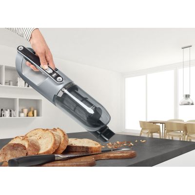 42. Bosch BCH3P210 Stick Vacuum Cleaner/Electric Brush 2-in-1 Stand Vacuum Cleaner AC/Battery Dry Bagless 0.4L Black, Gray