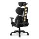 6. COUGAR Terminator Elite Gold Gaming Chair Upholstered Seat Black, Gold